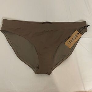 NWT NOBULL Classic Brown Bikini Bottom